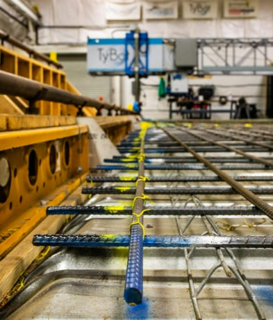 상상불가! 시간당 1,100개 이상 철근 체결한 타이봇 Rebar-tying robot sets 2022 record with 11,000+ ties in one day