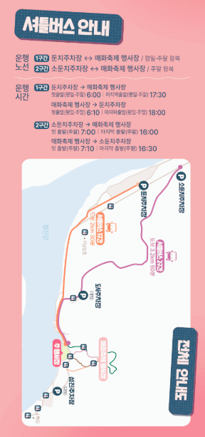 광양 매화축제 기간, 위치, 입장료, 주차 등 상세정보 안내