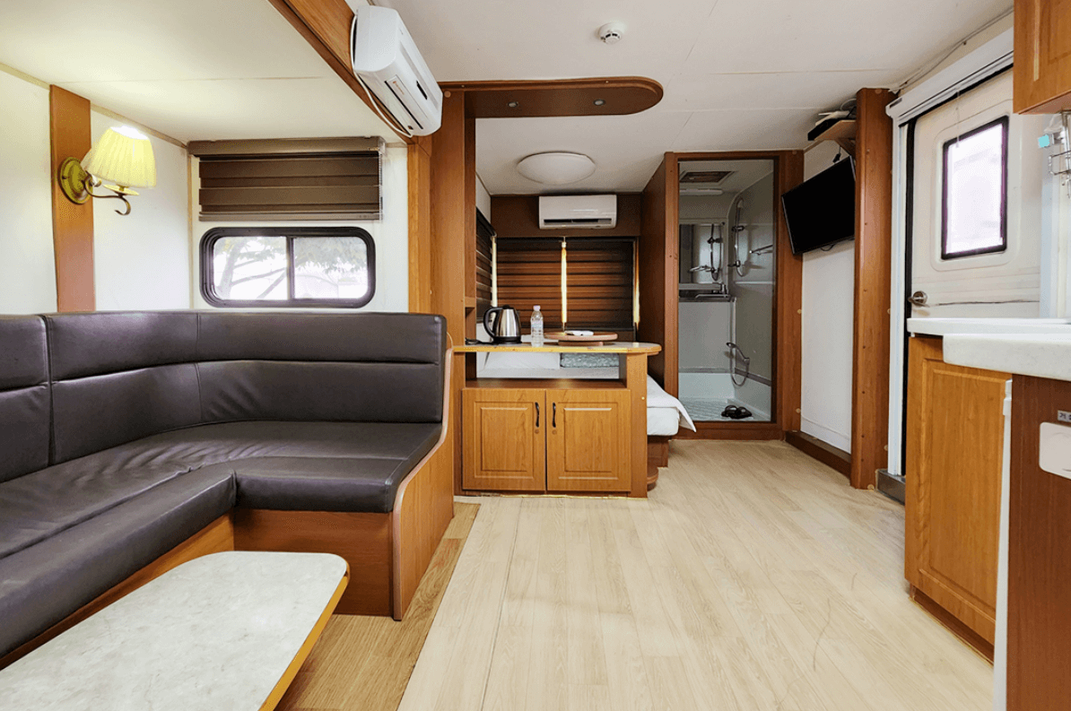 탄도항 노을캠핑장 카라반