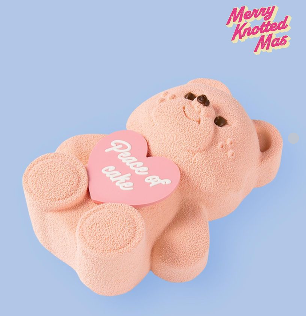 러블리슈가베어 케이크