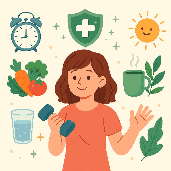 면역력 높이는 생활습관 BEST 7｜바이러스 예방을 위한 실천 가이드