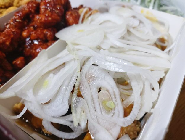 어니언치킨 치킨삼파전 어니언 치킨