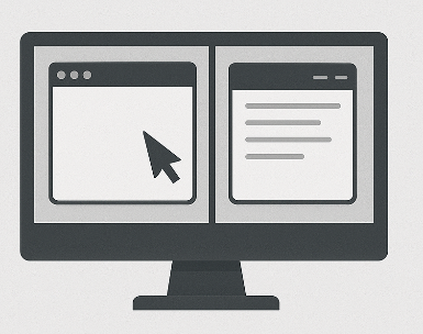 이미지 1. 윈도우 스냅 기능