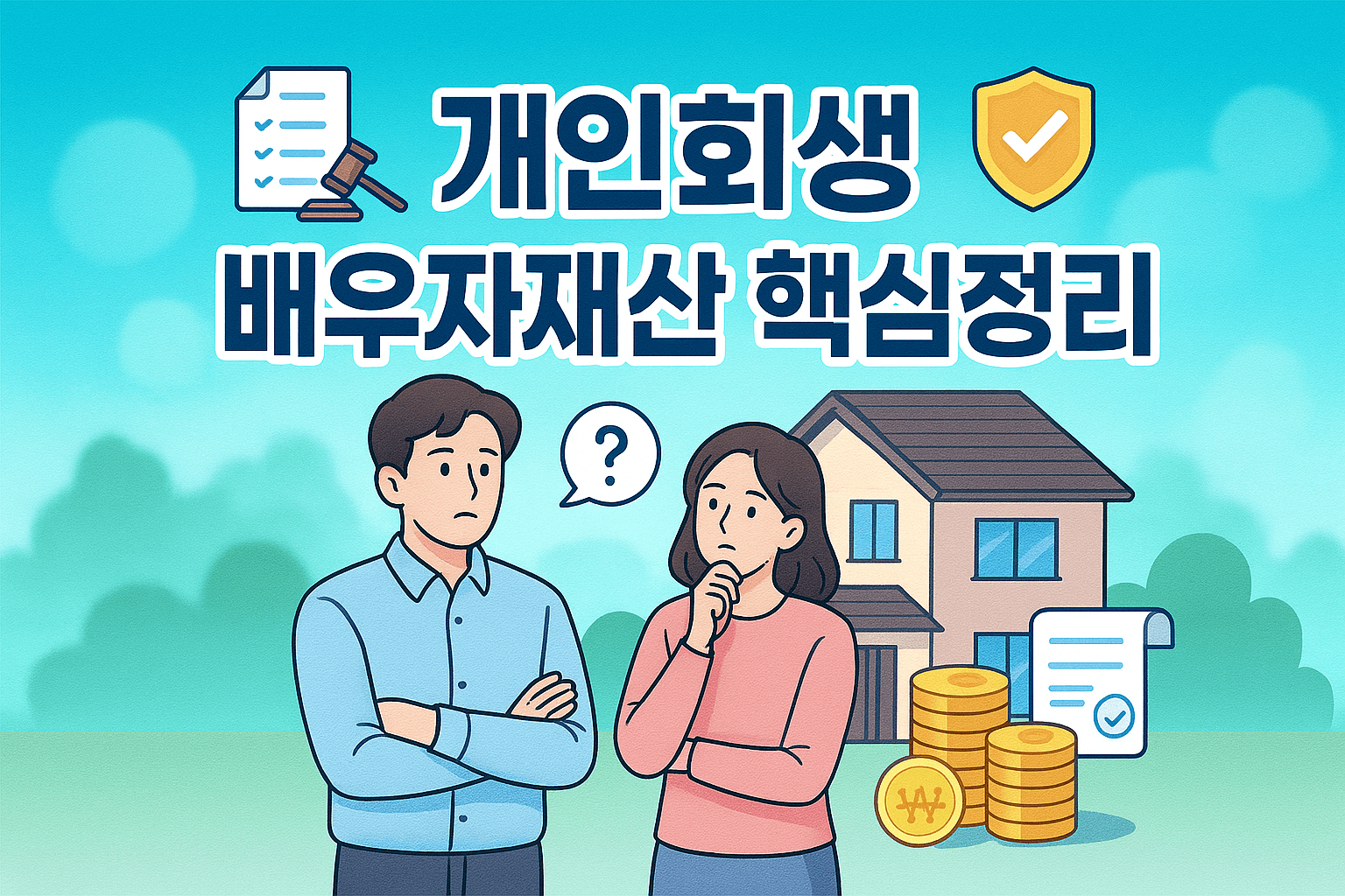 개인회생시 배우자재산 포함여부