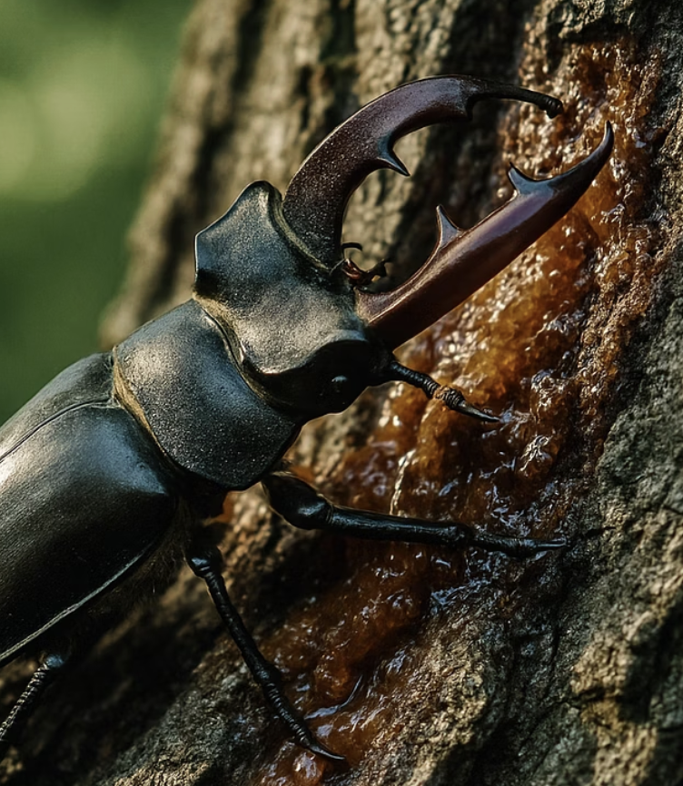 작은 턱의 비밀, 애사슴벌레 암수 구별 10초 만에 끝내는 법