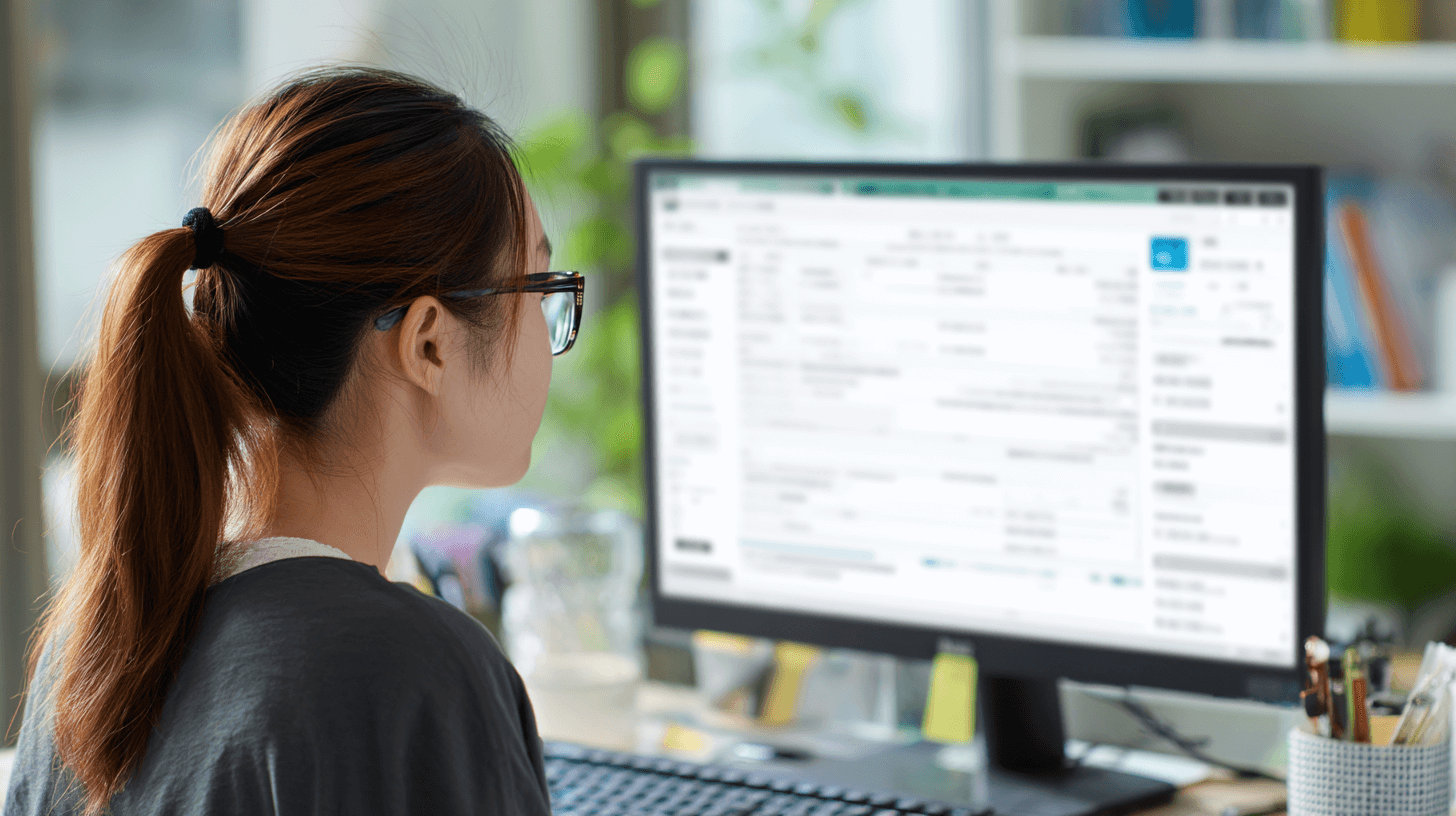 종합소득세-신고중인-여성