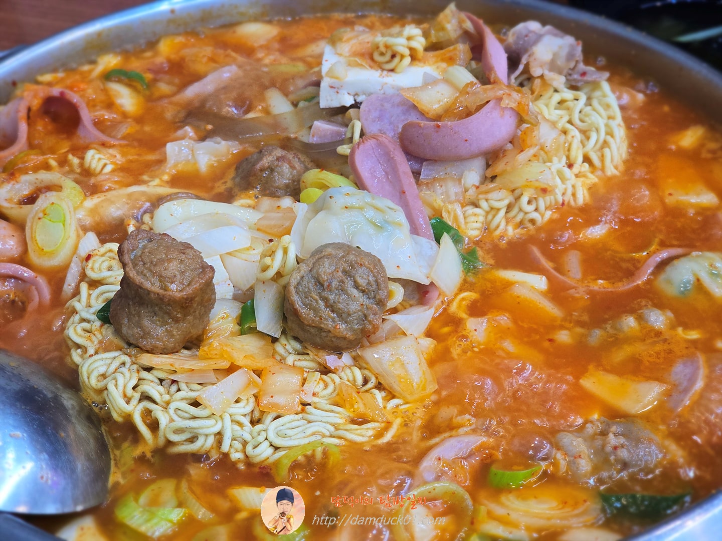 섞어 부대찌개