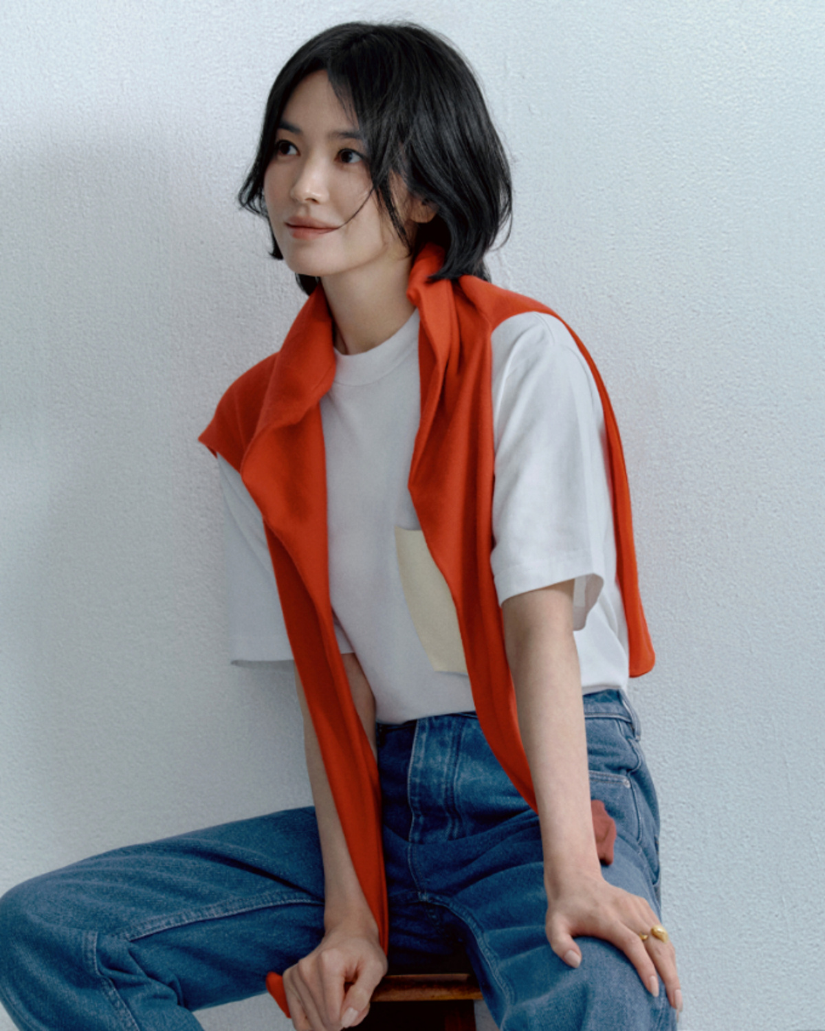 송혜교 보테가 베네타 캐주얼 룩