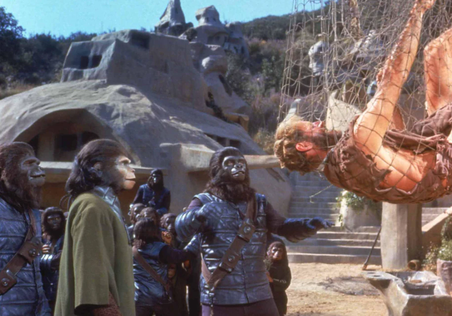 1968년 혹성탈출 장면1