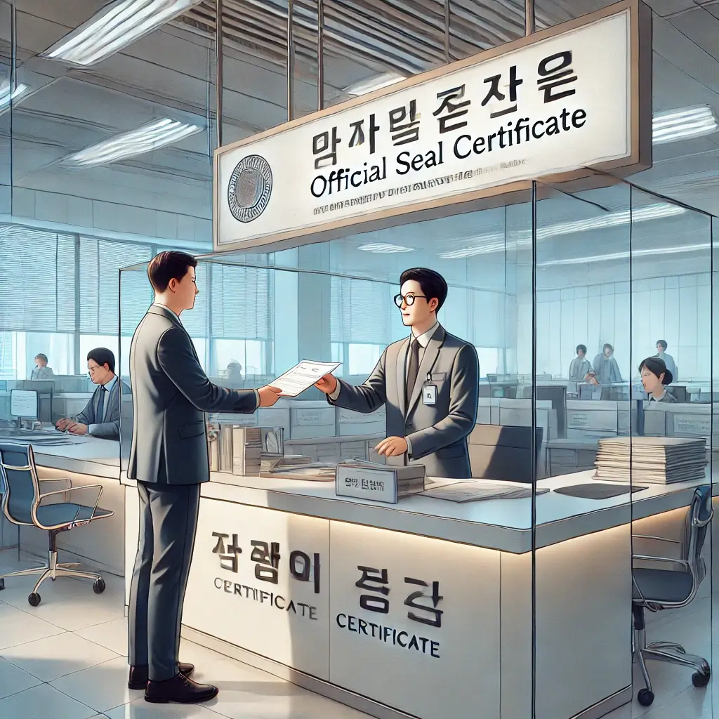 인감증명서 대리발급