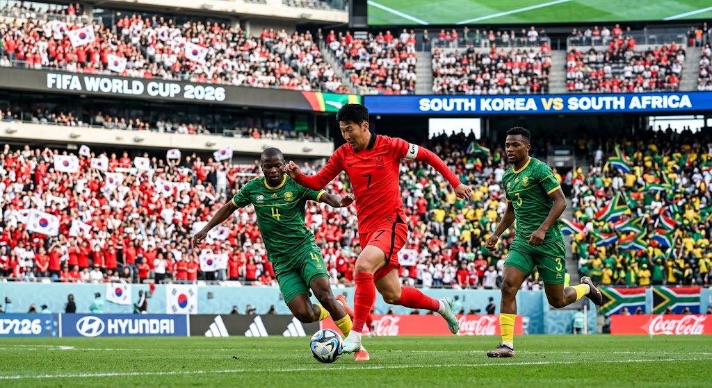 2026년 월드컵 대한민국 vs 남아공 조별리그 하이라이트