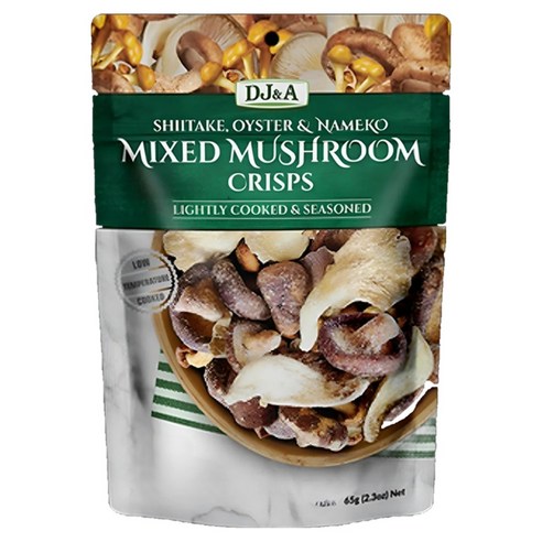 김숙 과자 DJ&amp;A 표고버섯칩 + 바삭하고 건강한 다이어트 간식 추천