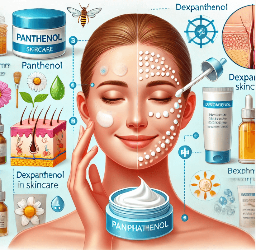 판테놀과 덱스판테놀 효능 및 주의사항