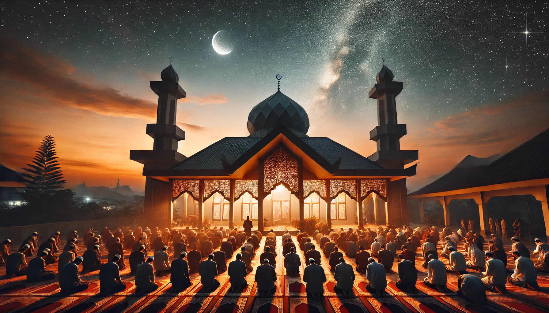 따라위 기도행사