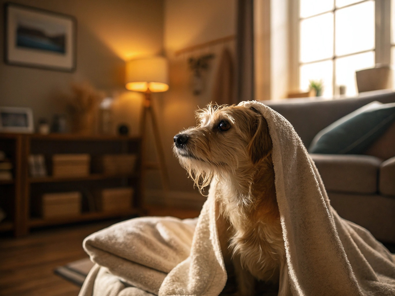강아지목욕물온도