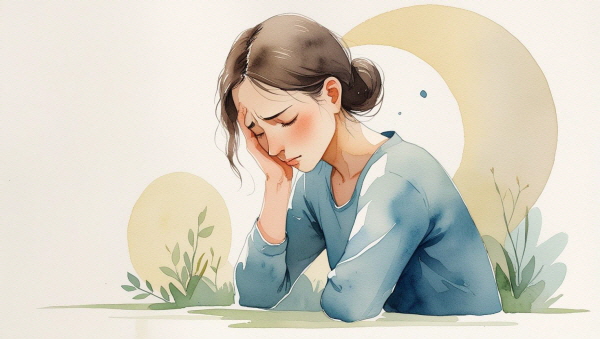 ISFJ는 타인을 돕고 배려하며 안정과 조화를 추구하는 성향을 가집니다. 그러나 그 이면에는 종종 ‘내 감정보다 남을 먼저 챙겨야 한다’는 무의식적인 믿음이 자리하고 있습니다에 관한 그림