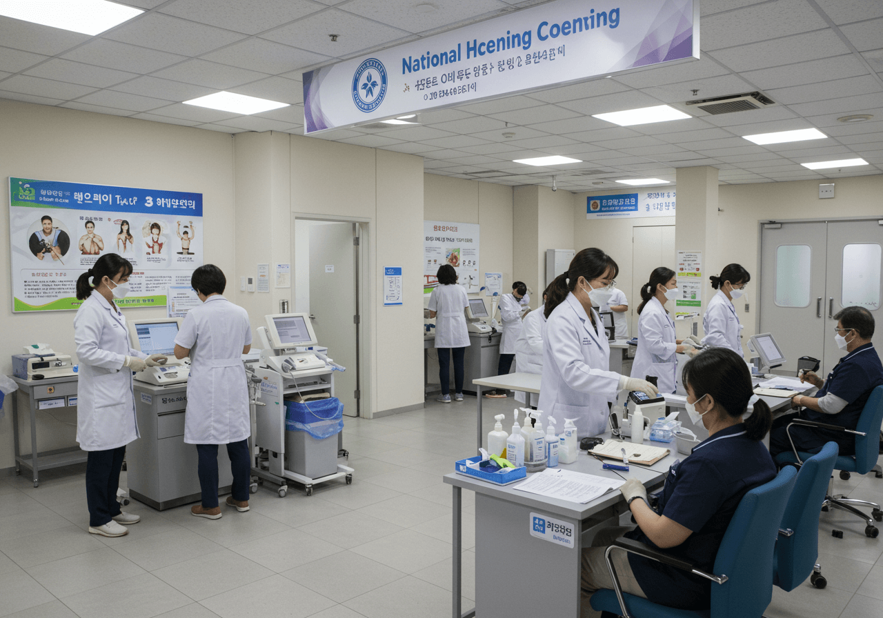 건강검진 대상자 확인 방법 모바일 앱