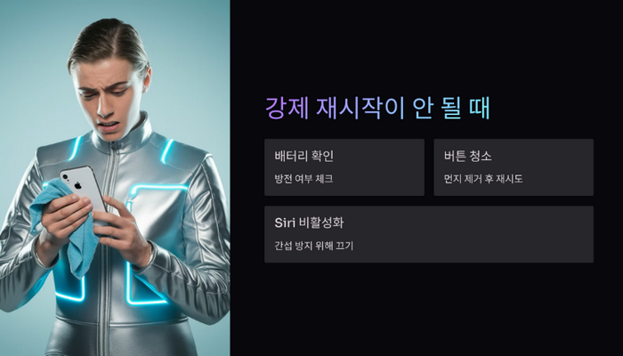 강제재시작안될때