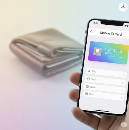 지갑은 이제 그만! 네이버와 카카오로 간편하게 모바일 신분증 발급받으세요 관련 사진