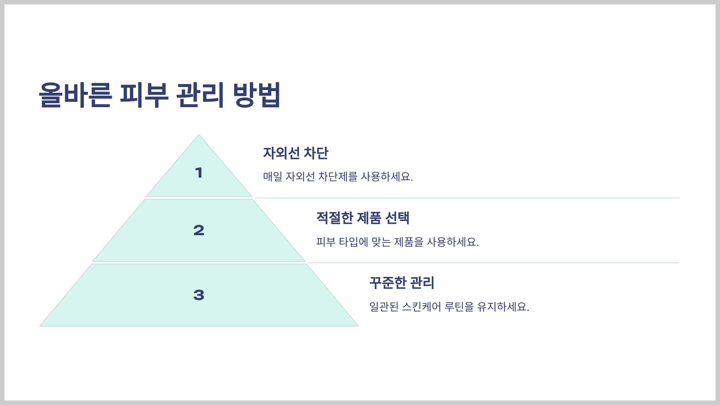 피부 면역력 강화법