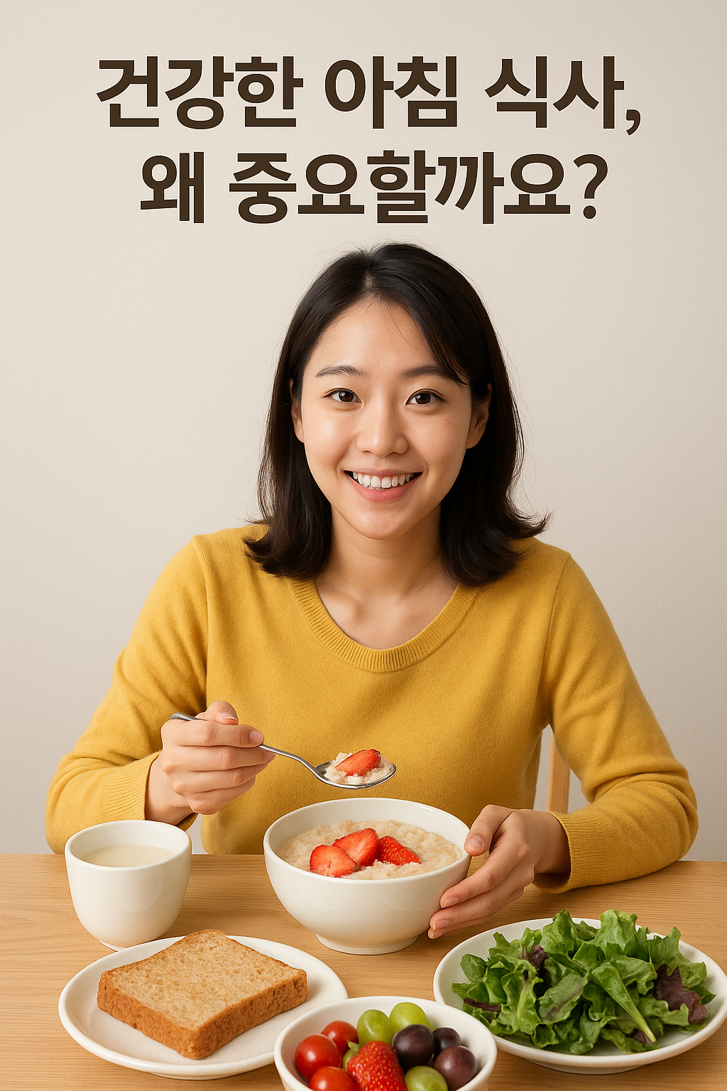 건강한 아침 식사
