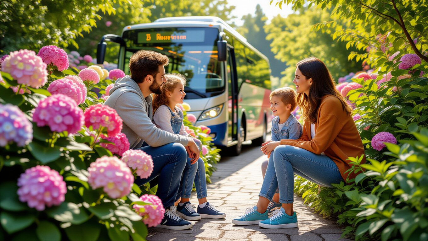 수국 개화 시기 및 추천 코스