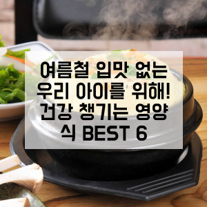 여름철 아이들 영양식