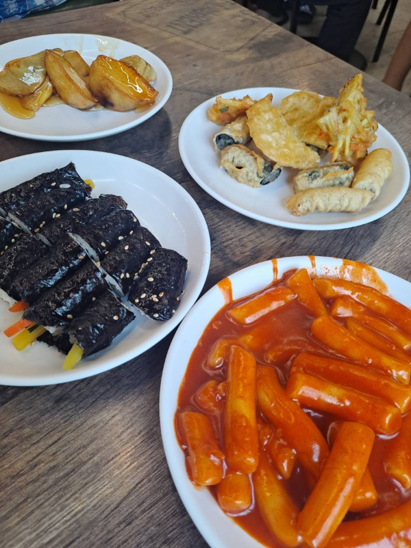 제일분식 메뉴 나오다