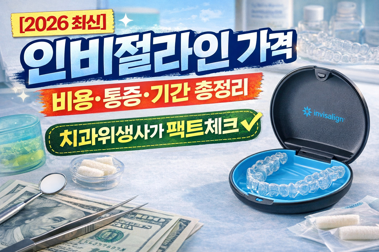 2026 인비절라인 가격 비용 기간 총정리