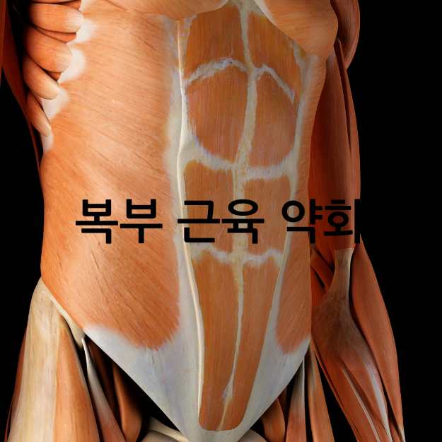 코어근육 약화 자가테스트