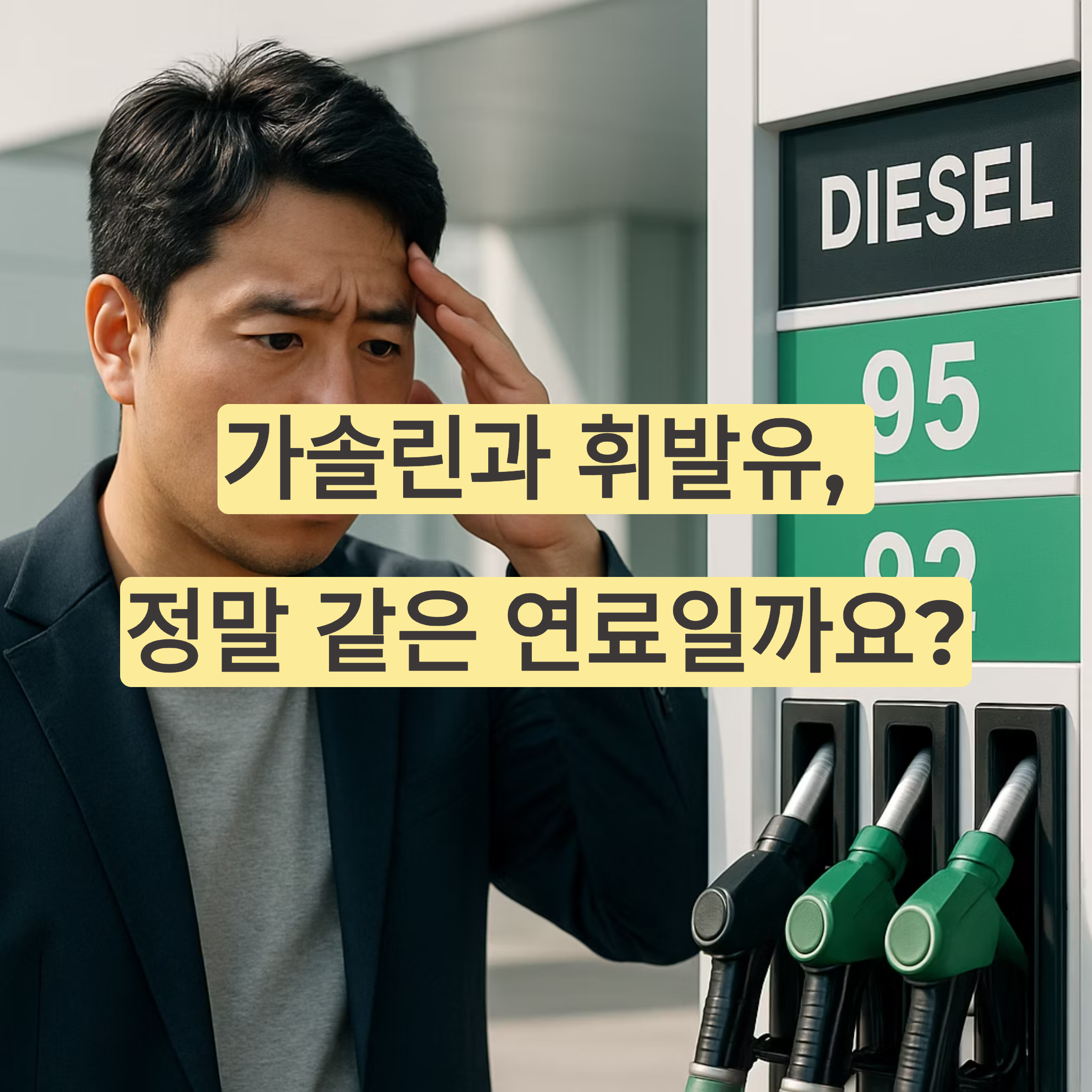 가솔린과 휘발유, 무슨 차이일까?