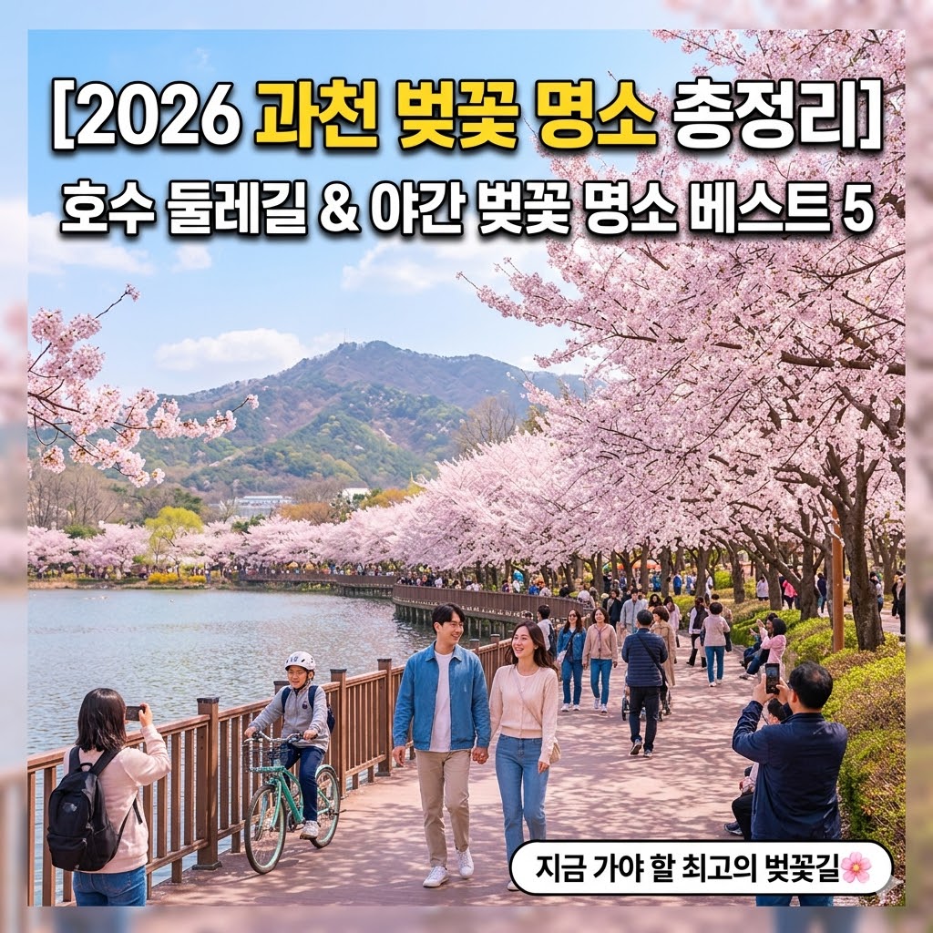 과천 벚꽃 명소