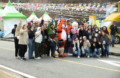 진도 신비의 바닷길 축제 외국인