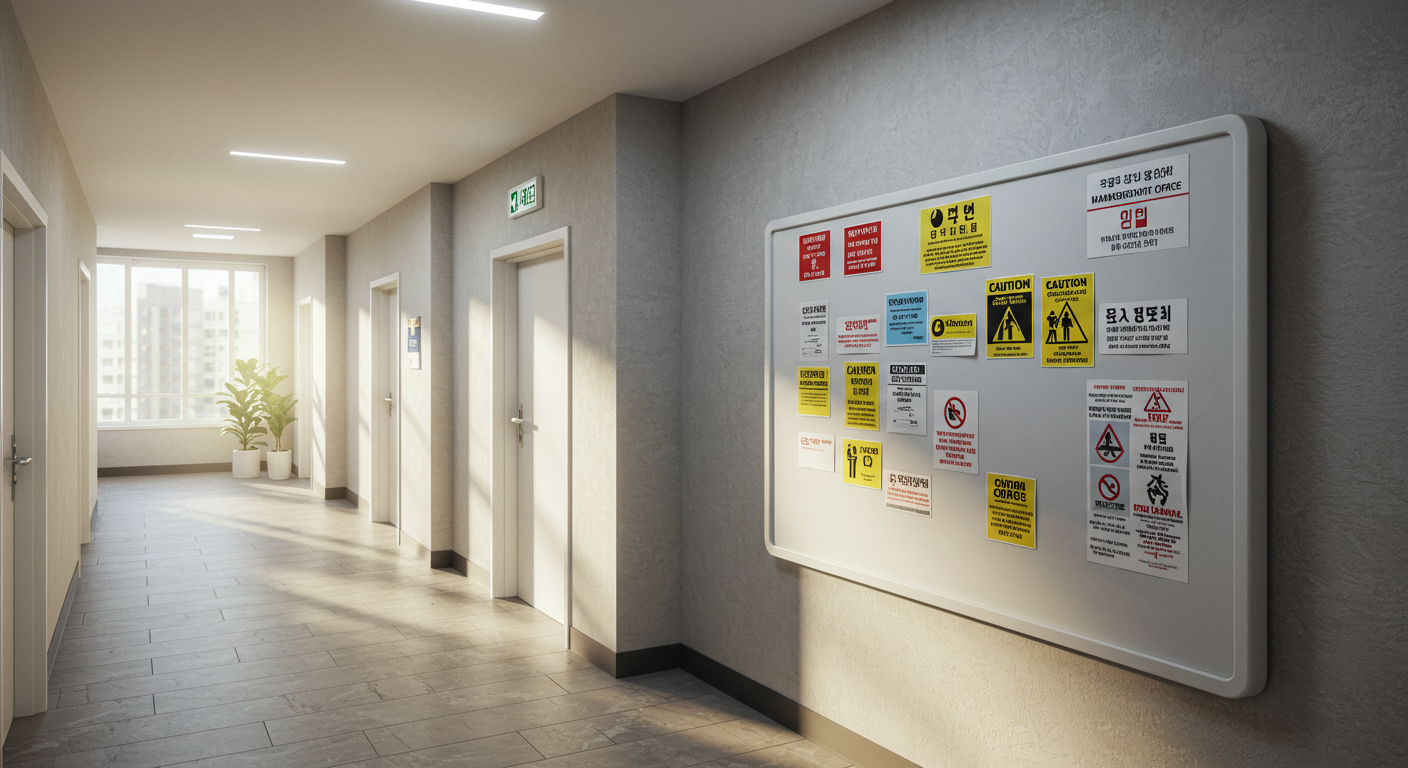 공지문작성&amp;#44; 분쟁조정&amp;#44; 공동주택분쟁위원회