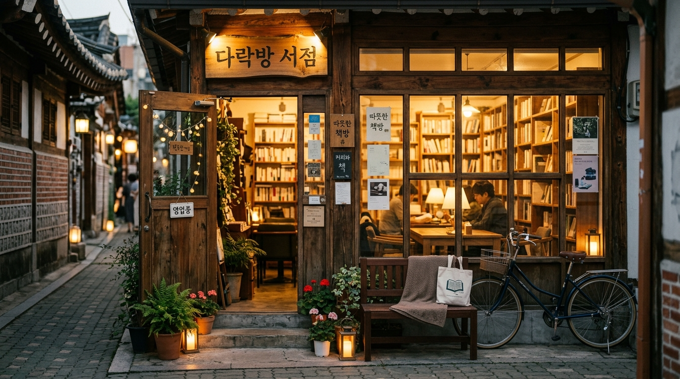 작은 공간이 주는 친밀함은 결국 독립서점을 자주 찾는 이유인거 같아