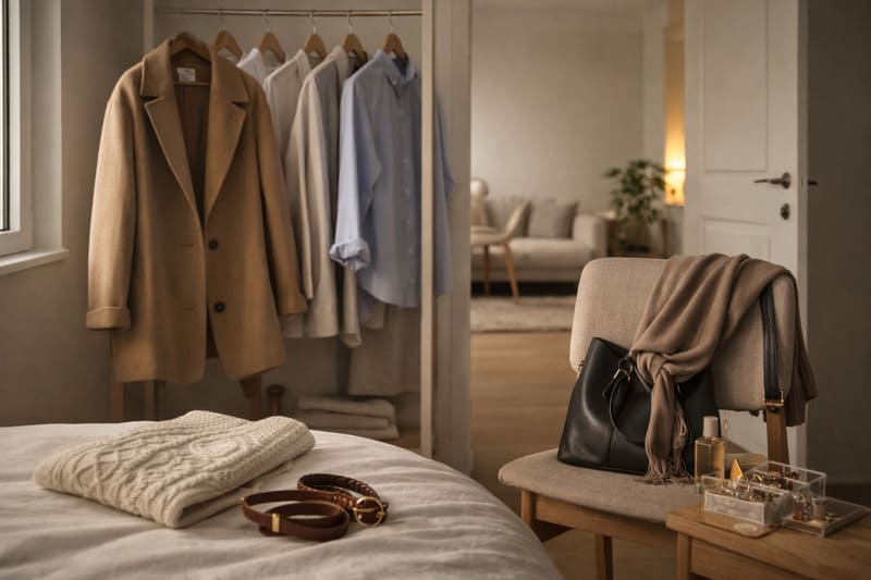 중년의 일상에 어울리는 편안한 패션 공간