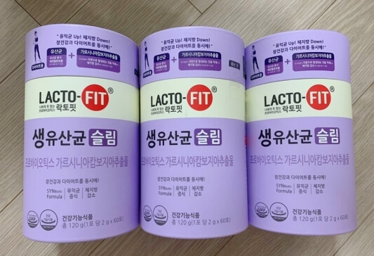 종근당 락토핏 생유산균 슬림