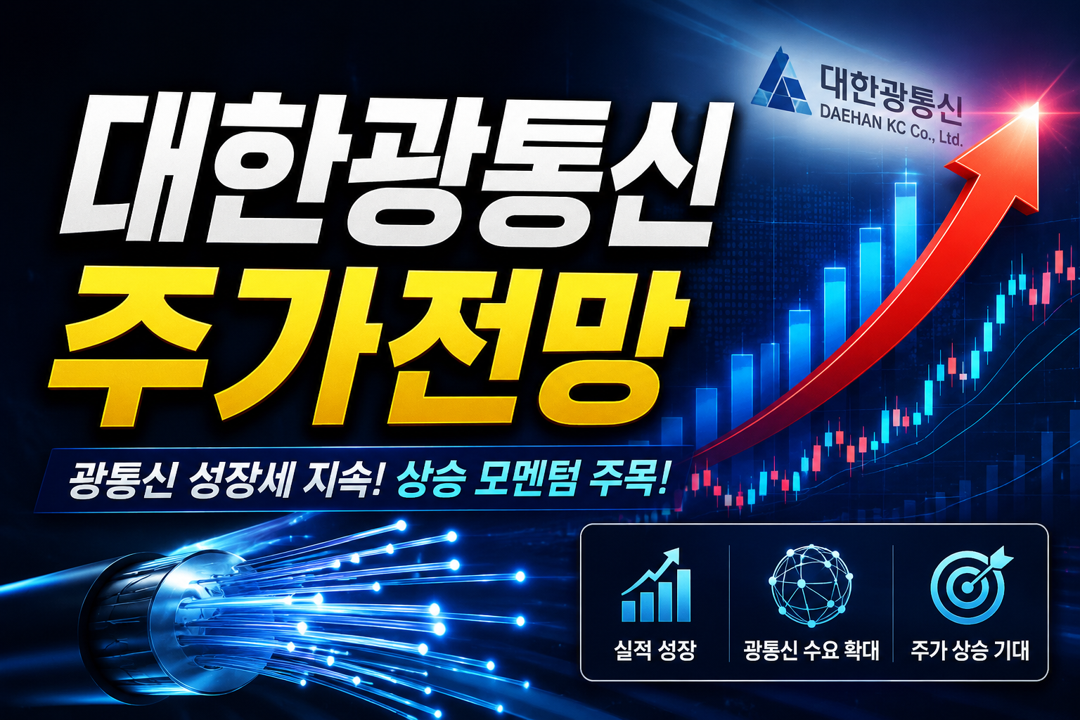 대한광통신 주가전망
