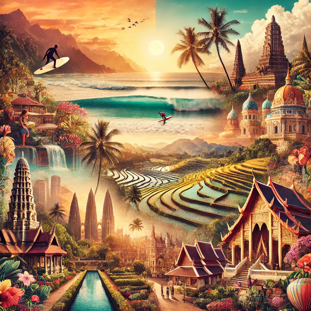 하와이,동남아,유럽 이미지 사진