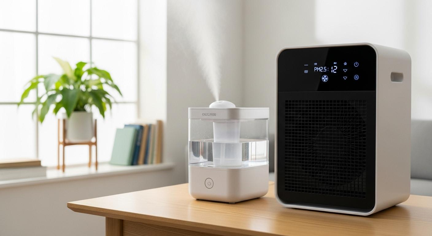 공기청정기 가습기 겸용