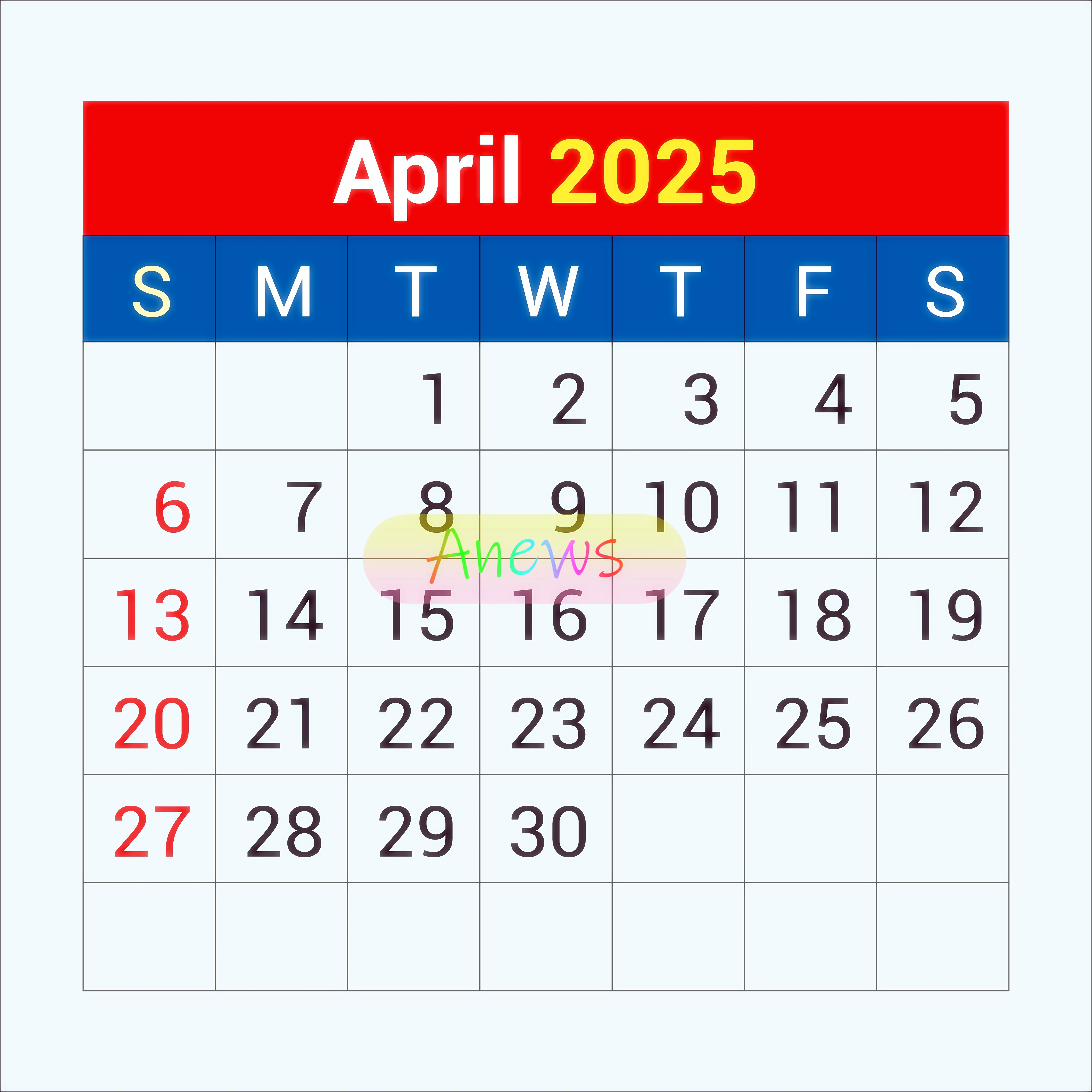 2025년 달력