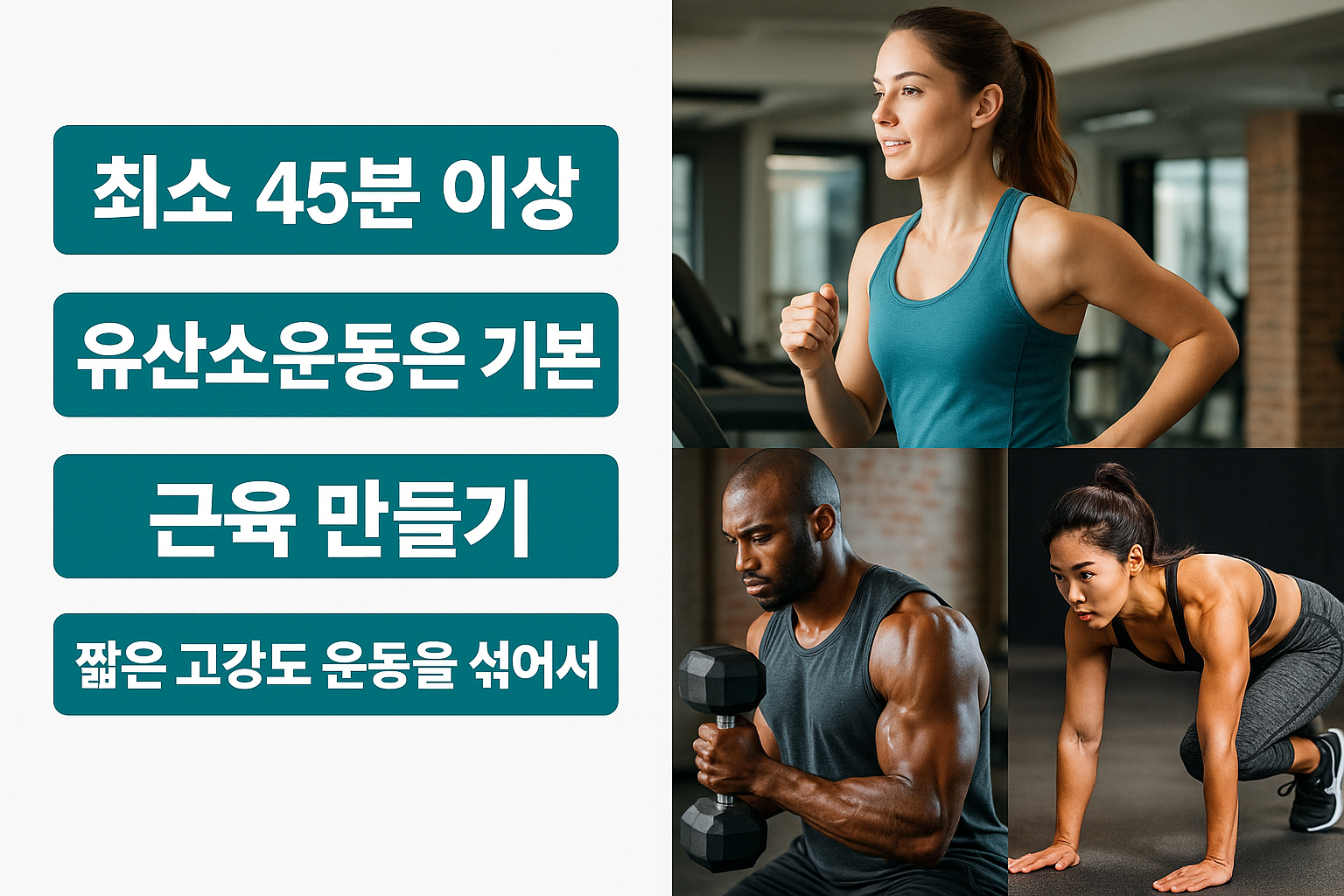 살 빼는 데 효과적인 운동법