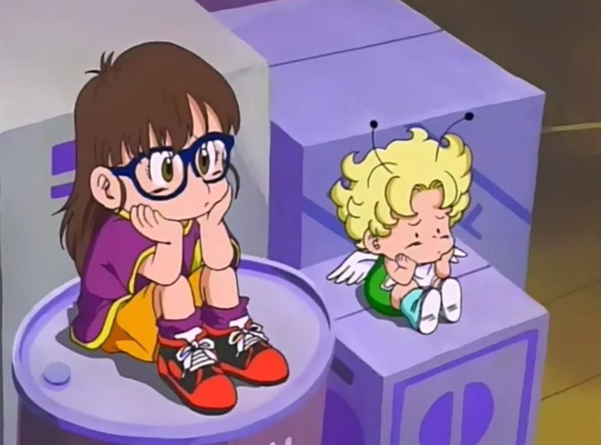 닥터 슬럼프 애니메이션 장면