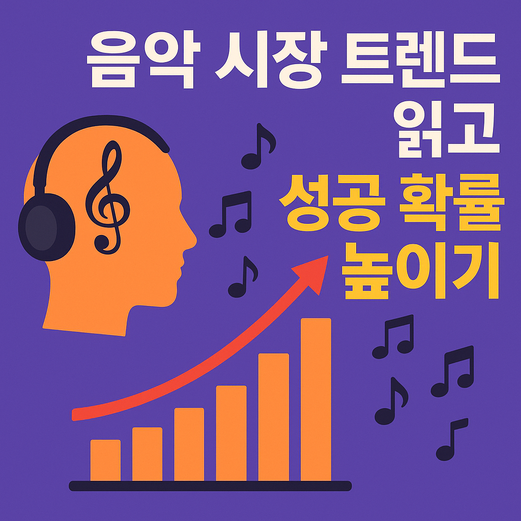 음악 시장 트렌드 읽고 성공 확률 높이는 방법 관련 사진