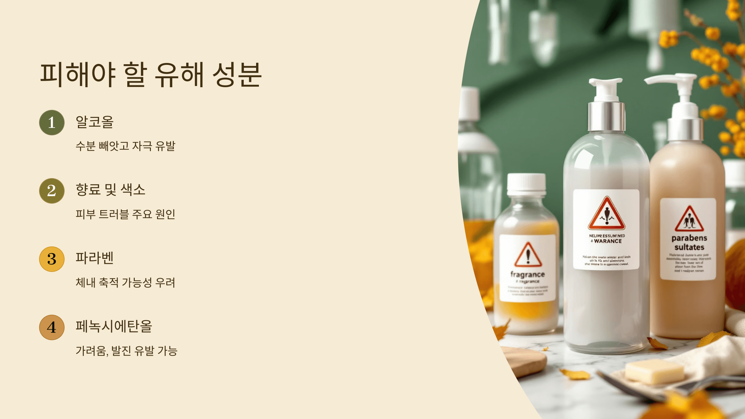 아토피 피부 유해성분