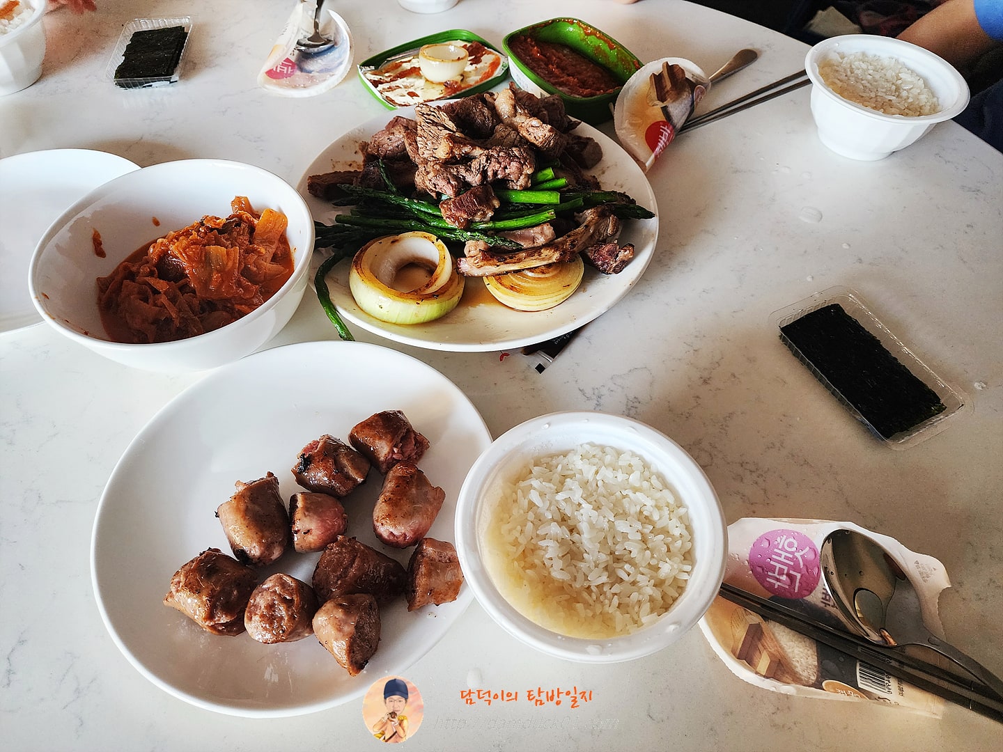 한국인의 호주 시드니 저녁 상차림