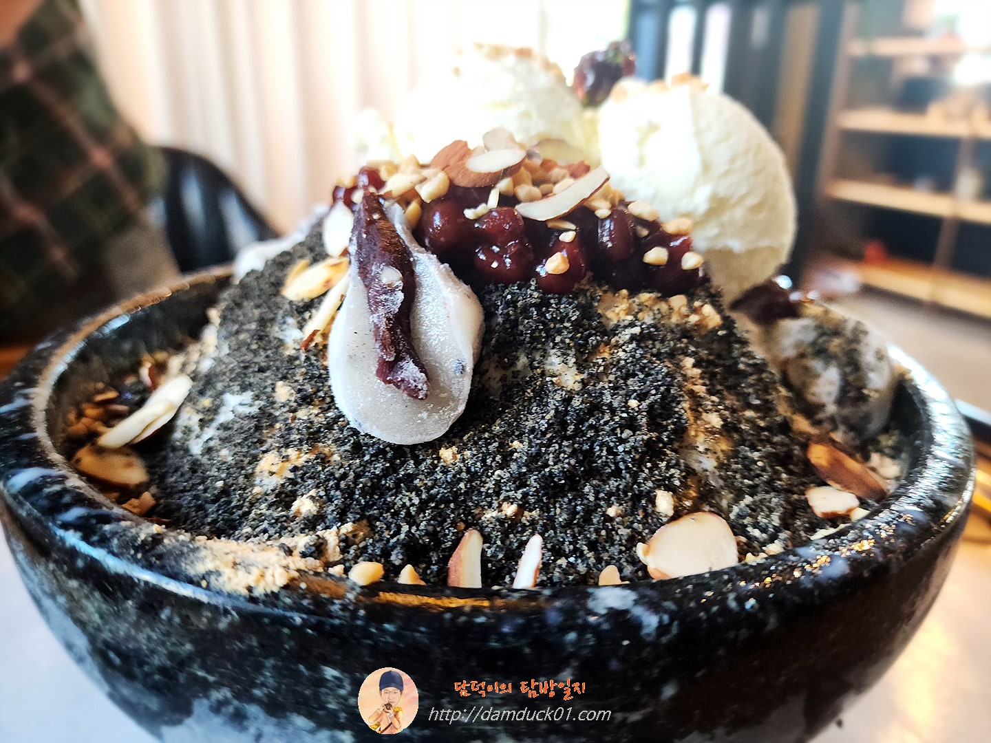 흑임자팥빙수 2人