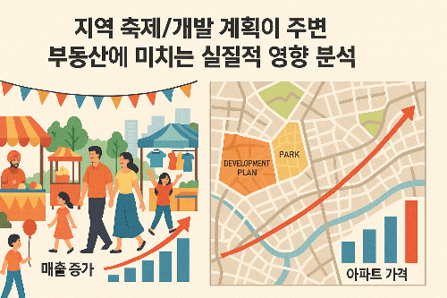 부동산 가치를 상승시키는 지역축제와 개발계획