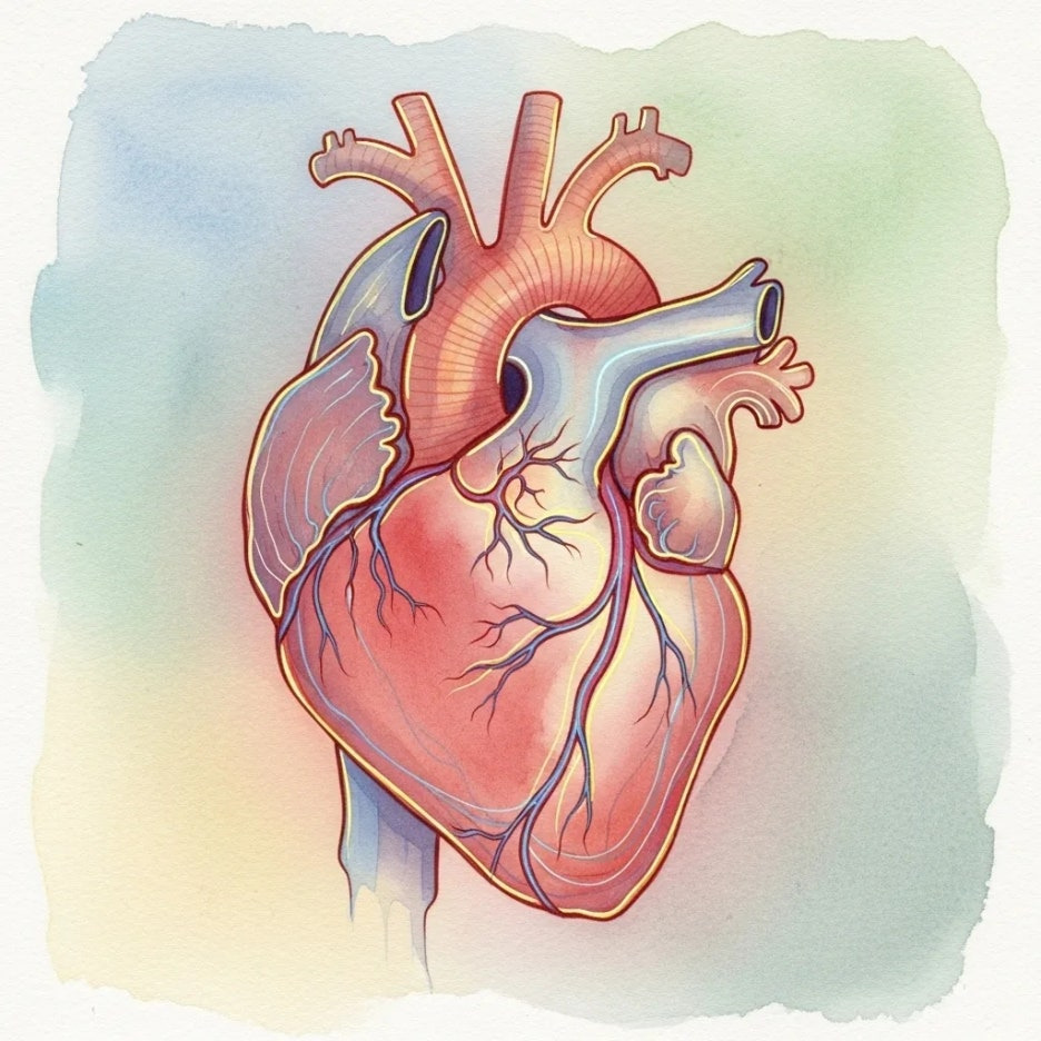 건강한 강아지 심장 이미지