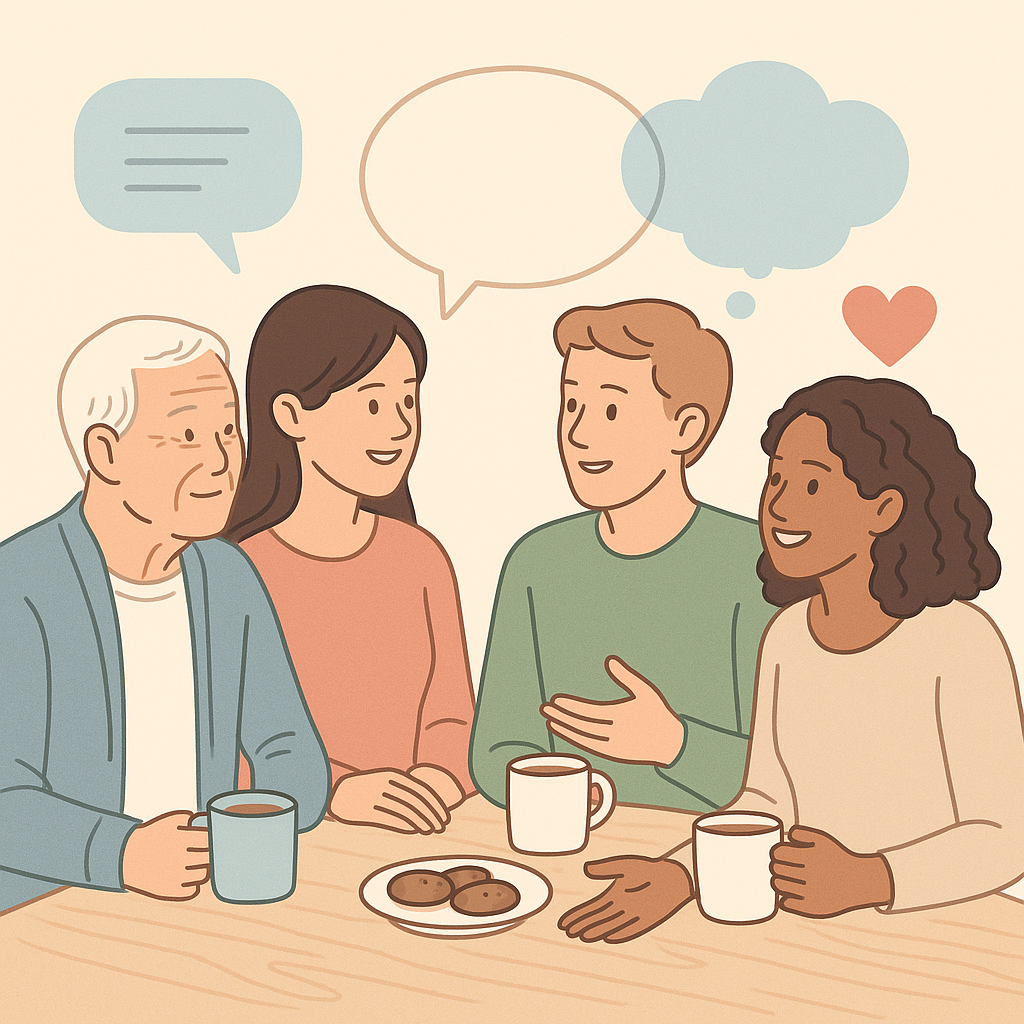 중년의 사회적 관계 유지의 중요성